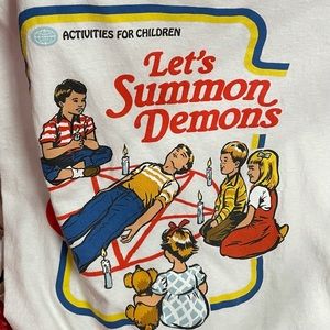 Let’s Summon Demons Ringer Tee